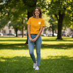 Unisex Crewneck T-shirt | Pine Trees Print | Colour Options