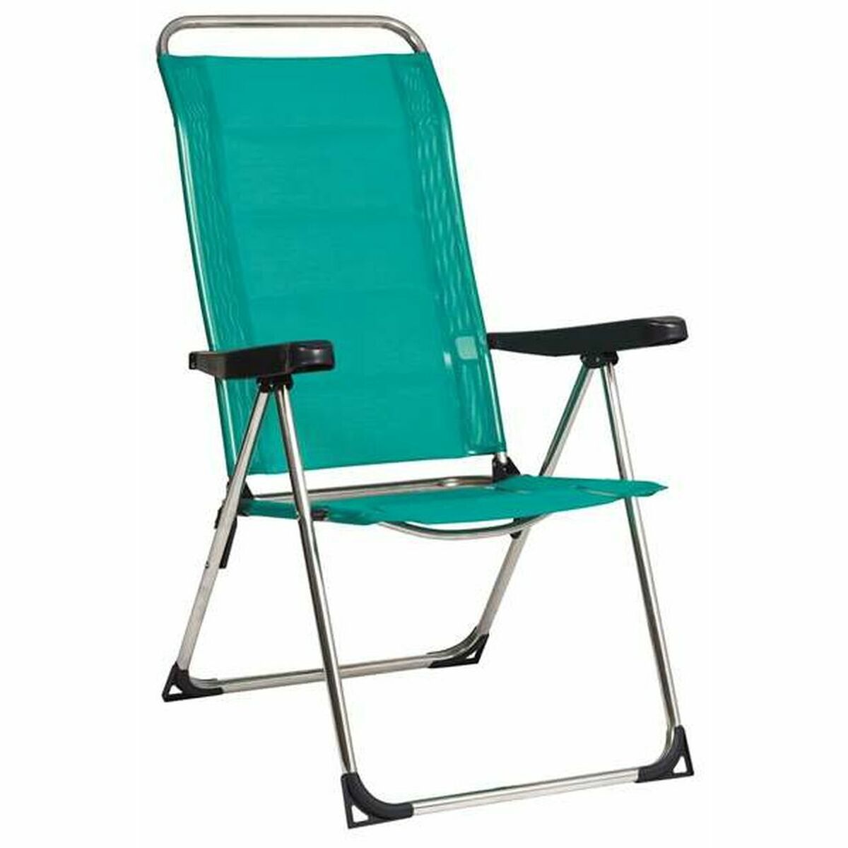 Folding Chair Alco Beach Aluminium 72 x 65 x 65 cm