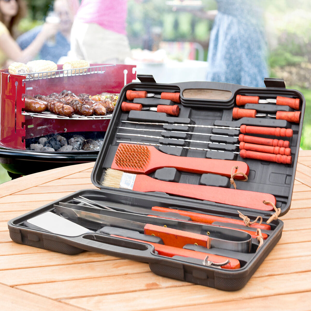 Barbecue Case l 18 Pieces l InnovaGoods