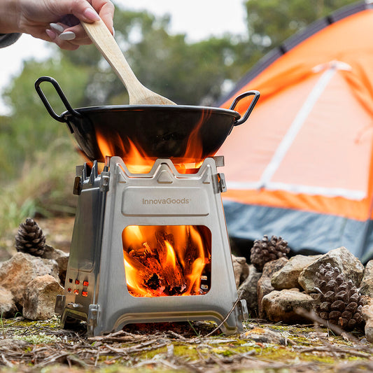 Collapsible Camping Stove l Stainless Steel